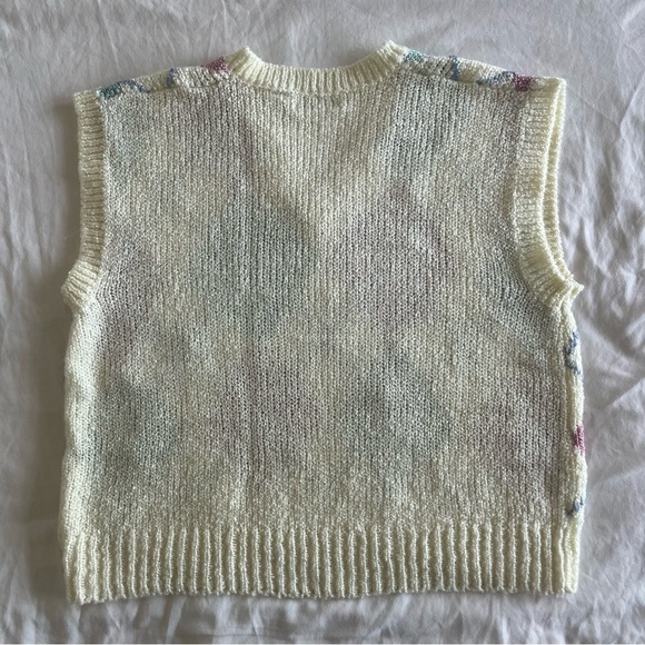 Vintage Argyle Knit Sweater Vest - Picture 6 of 6